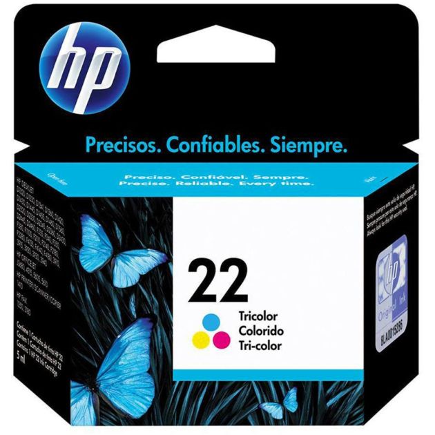 Cartucho HP 22 Original Colorido C9352AB 6 ml