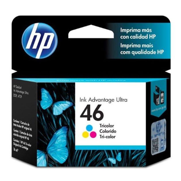 Cartucho HP 46 Original Colorido CZ638AL 16 ml