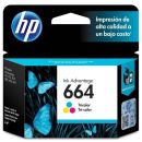 Cartucho HP 664 Original Preto/Black F6V29AB 2 ml