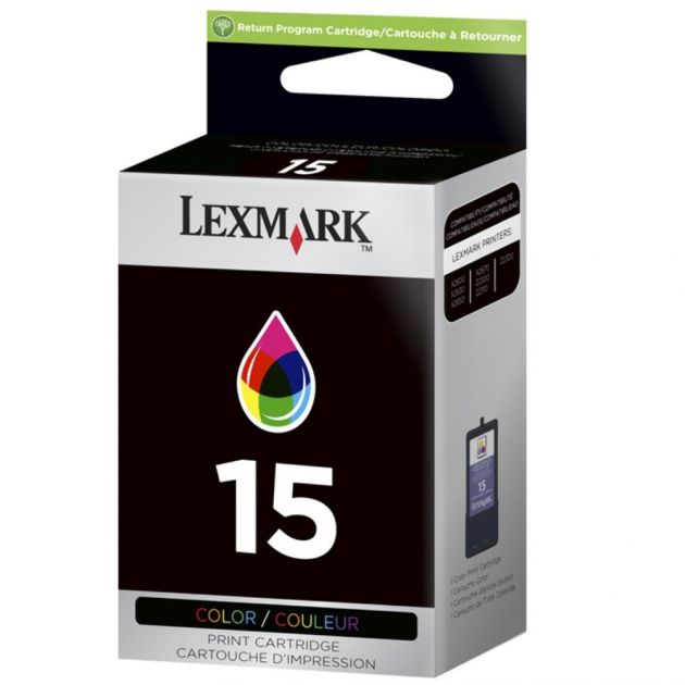 Cartucho Lexmark 15 Color Alto Rendimento
