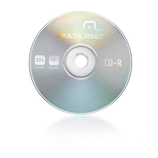 CD-R Multilaser sem embalagem