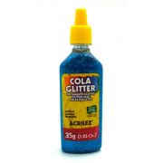 Cola Glitter  23g -  Azul