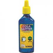 Cola glitter Acrilex 35g - Azul