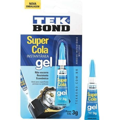 Cola Instantanea Tekbond  3G Super Cola Gel