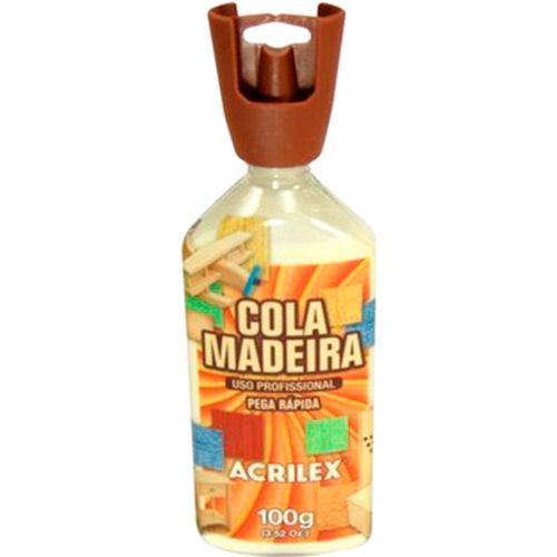 Cola Madeira 100g Acrilex Uso Profissional