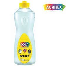 Cola Transparente 1 kg Acrilex