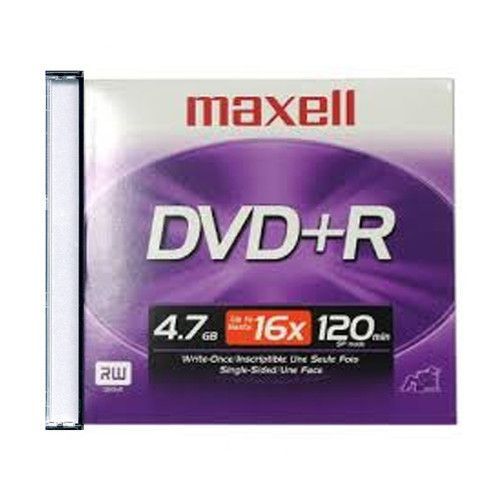 DVD+R Maxell com box de fabrica