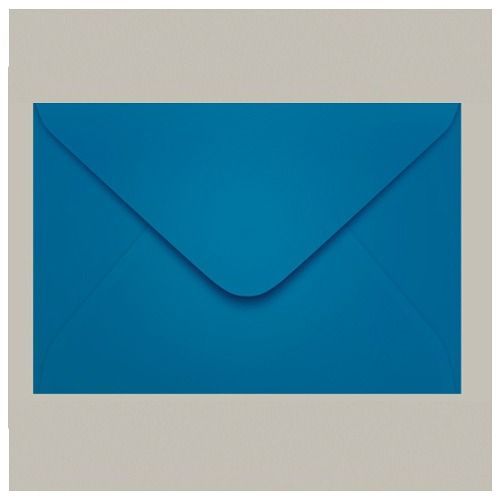 Envelope Carta Azul Royal Color Plus com 10 Unidades 114mm x 162mm