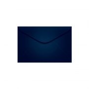 Envelope Visita Azul Escuro Color Plus com 10 Unidades 72mm x 108mm