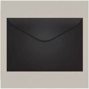 Envelope Carta Preto Color Plus com 10 Unidades 114mm x 162mm