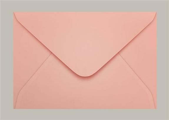 Envelope Carta Rosa Claro Color Plus com 10 Unidades 114mm x 162mm