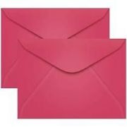 Envelope Carta Rosa Pink Color Plus com 10 Unidades 114mm x 162mm
