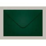 Envelope Carta Verde Escuro Color Plus com 10 Unidades 114mm x 162mm