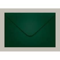 Envelope Carta Verde Escuro Color Plus com 10 Unidades 114mm x 162mm