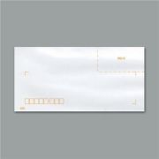 Envelope Ofício com CEP 11,4cm x 22,9cm com 100 Unidades Branco