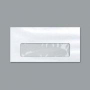 Envelope Ofício com Janela 11,4cm x 22,9cm 75g com 1000 Unidades Branco