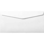 Envelope Ofício sem CEP 11,4cm x 22,9cm 75g com 10 Unidades branco