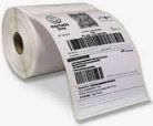 Etiqueta Adesiva 100x150mm papel couche e-commerce com serrilha rolo com 200 etiquetas