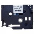 Fita para Rotulador Brother TZe-251 24mmx8m Original Preta e Branca Brother