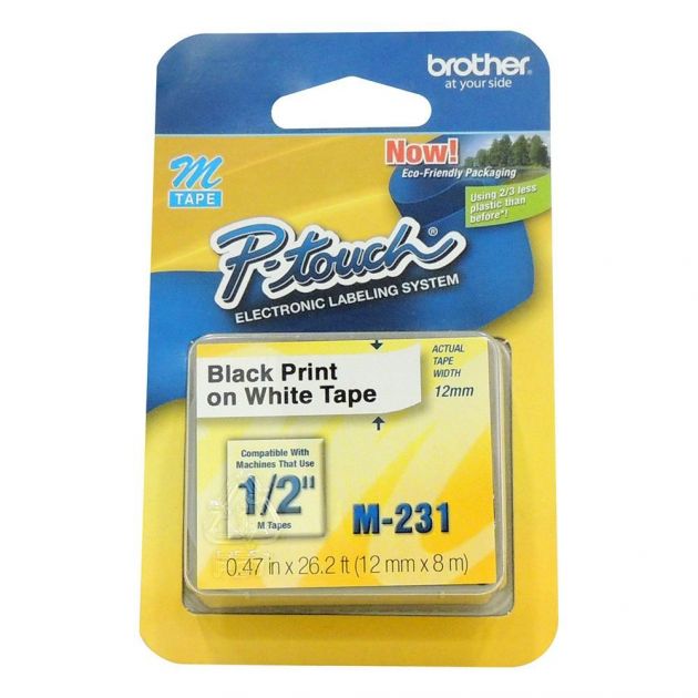 Fita para rotulador Brother M-231 P-Touch