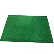 Folha de EVA 40cm x 48cmx 2mm Glitter Verde *Unidade*
