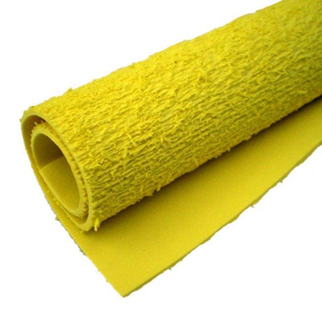 Folha de EVA 40x48cmx2mm Toalha Amarelo *Unidade*