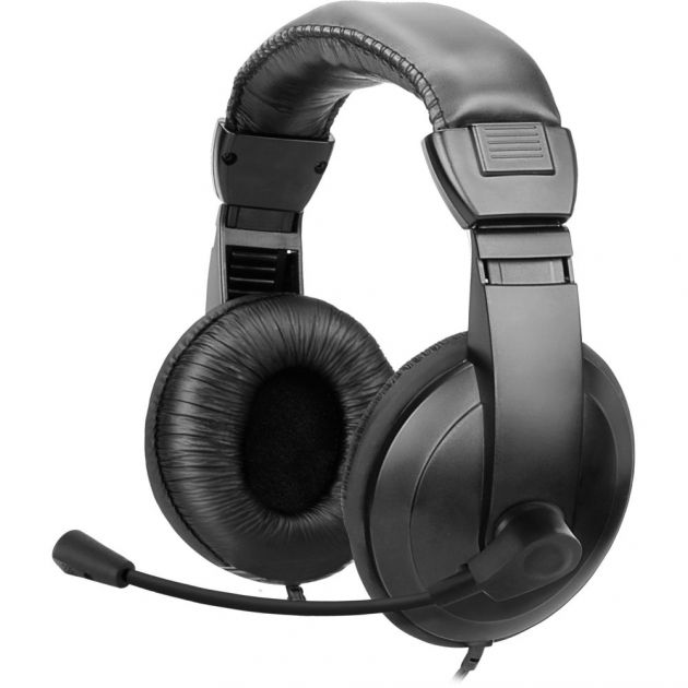 Fone de Ouvido com Microfone Gamer Headset Supra-auricular Fortrek HSL-102 Preto