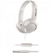 Fone de Ouvido Headphone Supra-auricular Philips SHL3075WT/00 BASS+ On-ear Branco
