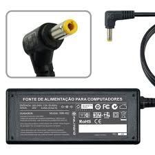 Fonte de alimentação para notebook ASUS/LENOVO 20V 3,25A - PINO 5,5M