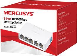 Switch 5 Portas 10/100 Mbps MS105 Mercusys