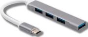 HUB USB 4 portas 3.0 Tipo "C" C-809