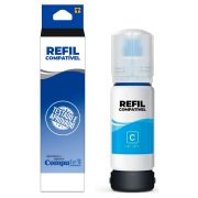 Refil de Tinta Compatível com HP Vivera Color 100 ml Corante - Azul / Cyan