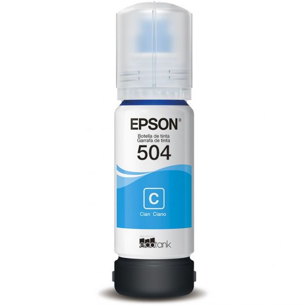 Refil para Ecotank Epson Original T504220-AL 70 ml - Ciano