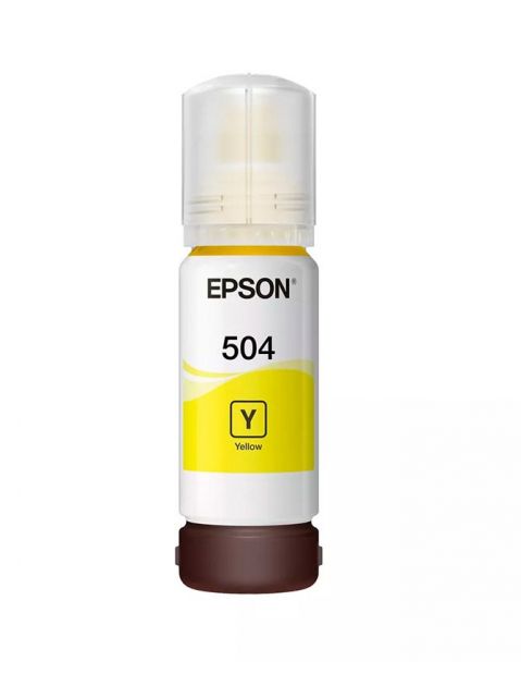 Refil para Ecotank Epson Original T504420-AL 70 ml - Amarelo