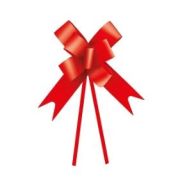 Laço para Presente Fácil 30mm x 48cm *Unidade* Vermelho