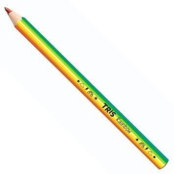 Lápis de Cor Tris Jumbo Rainbow 5.0mm *Unidade*