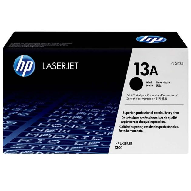 Toner HP Q2613-A Padrão-IMP 1300 LaserJet Original - Preto/Black