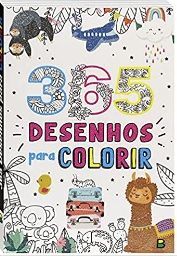 Livro 365 Desenhos para Colorir Branco Todolivro