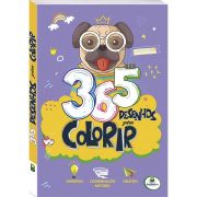 Livro 365 Desenhos para Colorir Roxo Todolivro