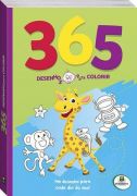 Livro 365 Desenhos para Colorir Verde Todolivro