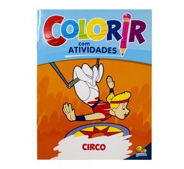 Livro para Colorir com Atividades Circo Todolivro