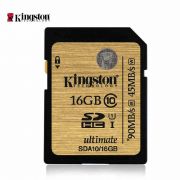 Cartão de Memória SD Class 10 16gb HD Vídeo Ultimate Kingston