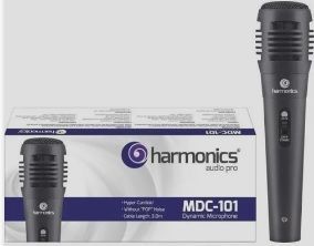Microfone Harmonics MDC-101 cabo de 3,00 metros