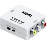 Mini Conversor HDMI X AV RCA CC-HA1K Exbom