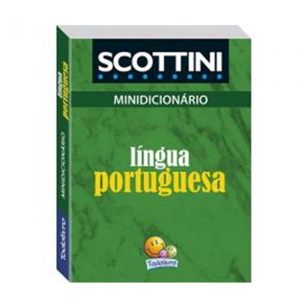 Mini dicionário escolar Língua Portuguesa Scottini