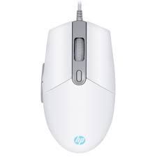 Mouse com Fio Gamer HP M260  6400DPI Usb Branco
