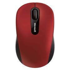 Mouse sem Fio Microsoft PN7-00018 Bluetooth Mobile 3600 Vermelho
