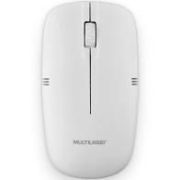 Mouse sem Fio Multilaser MO286 com Receptor Nano USB Branco