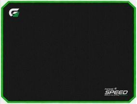 Mouse Pad Gamer Speed Fortrek 320X240X3mm MPG 101 Preto com Verde
