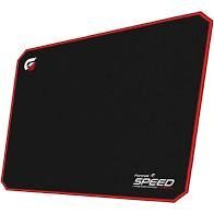 Mouse Pad Gamer Speed Fortrek 320X240X3mm MPG 101 Preto com Vermelho